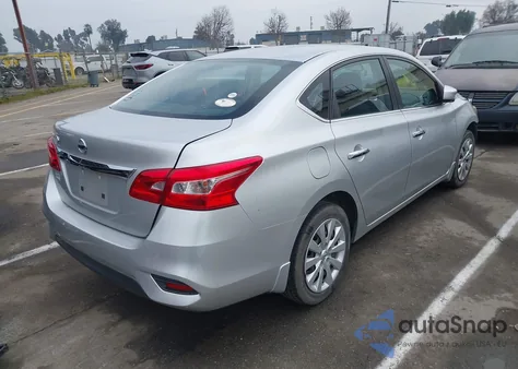 2017 Nissan Sentra S из США, поврежденный, VIN 3N1AB7AP0HY224151